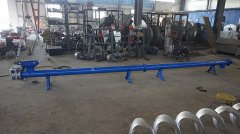 倾斜无轴螺旋输送机